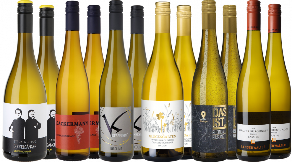 Großes Weißwein Entdecker-Paket