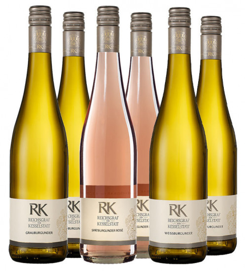 5+1 Paket Sommerliche Burgunder - Weingut Reichsgraf von Kesselstatt