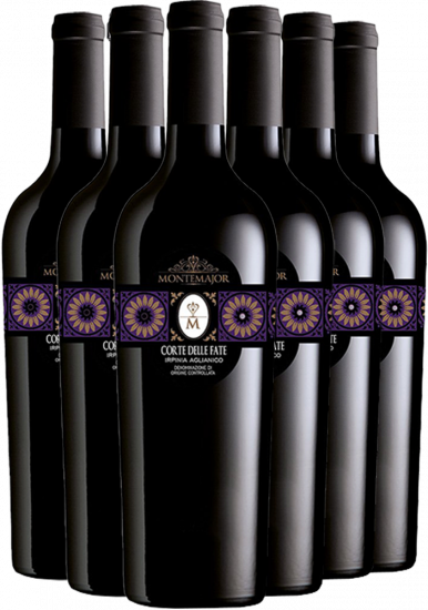 Montemajor Corte delle Fate Aglianico Irpinia DOC-Paket - Montemajor