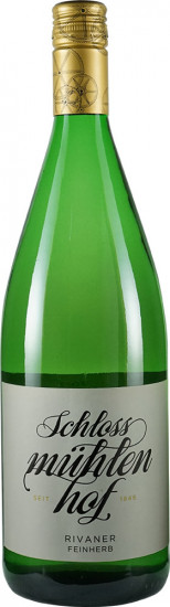 2023 Rivaner feinherb 1,0 L - Weingut Schlossmühlenhof