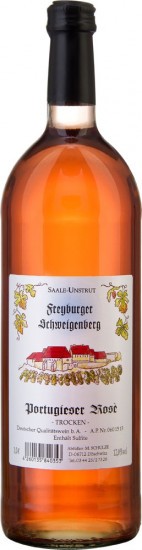 2021 Naumburger Göttersitz Portugieser Rosé trocken 1,0 L - Weingut Schulze