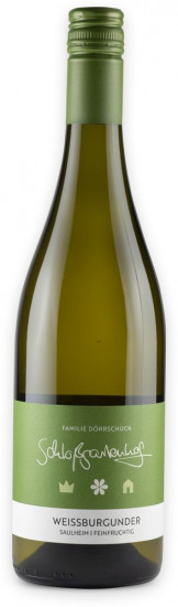 2024 Saulheimer Weißburgunder feinfruchtig feinherb - Weingut Schloßgartenhof