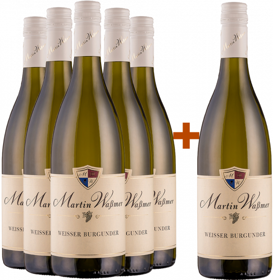 5+1 Paket Weisser Burgunder - Weingut Martin Waßmer