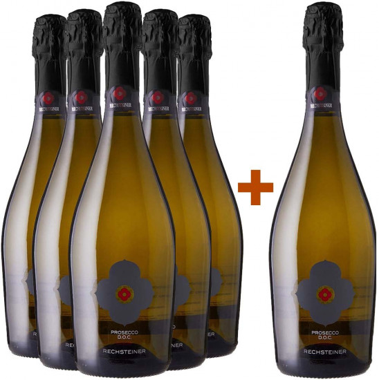 5+1 Paket “Rechsteiner Sparkling Wines” Prosecco DOC brut - Rechsteiner di Florian von Stepski-Doliwa