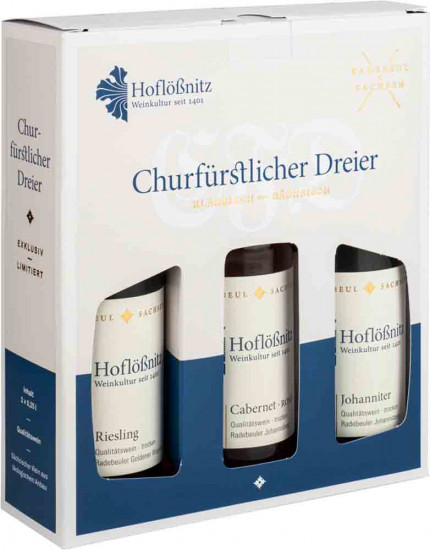 2024 Churfürstlicher Dreier GEPA trocken Bio 0,25 L - Weingut Hoflößnitz