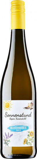 2025 Sonnenstund Grauburgunder, 0,75 L, Region Kaiserstuhl, Baden trocken - Oberrotweiler Winzerverein