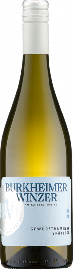 2024 LEBENSFREUDE Gewürztraminer Spätlese lieblich - Burkheimer Winzer