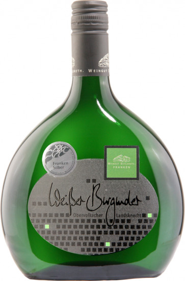 2024 Obervolkacher Landsknecht Weißer Burgunder trocken - Weingut Schlereth