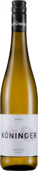 2025 Riesling  -BIO WEIN- feinherb - Weingut Tobias Köninger