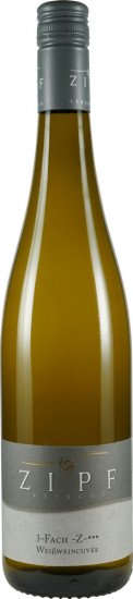 2015 3-Fach Z***Weißweincuvée QbA lieblich - Weingut Zipf