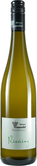 2016 Riesling feinherb - Weingut Oswald