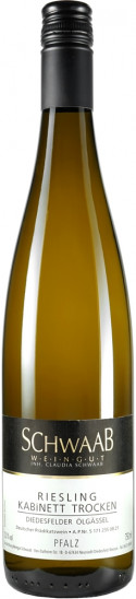 2021 Riesling Kabinett trocken - Weingut Schwaab, Inh. Claudia Schwaab