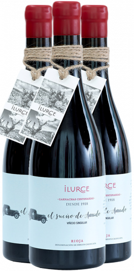 Pack Descuento El Sueño de Amado Viñedo Singular Rioja DOCa - Bodegas y Viñedos Ilurce