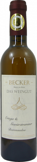 2015 Ortega/Gewürztraminer Beerenauslese edelsüß 0,375 L - Becker das Weingut