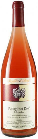 2020 Portugieser halbtrocken 1,0 L - Weingut am Honigberg