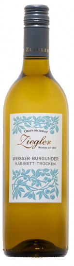 2024 Maikammer Mandelhöhe Weißer Burgunder Kabinett trocken - Weingut Ökonomierat Ziegler