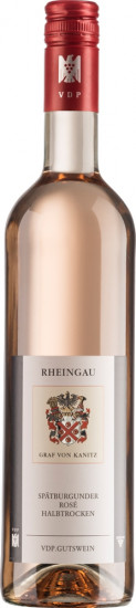 2024 Spätburgunder Rose feinherb Bio - Weingut Graf von Kanitz