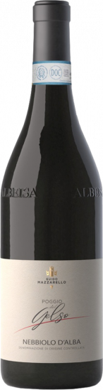 Poggio del Gelso Nebbiolo d'Alba DOC trocken - Guido Mazzarello