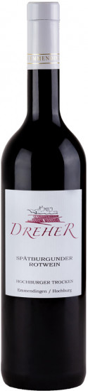 2022 Spätburgunder Rotwein (50% im Barrique gereift) trocken - Weingut Dreher