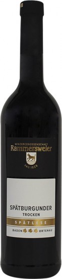 2020 Spätburgunder Rotwein Spätlese trocken - Winzergenossenschaft Rammersweier