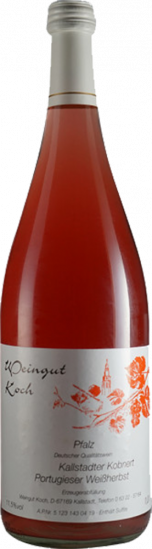 2025 Portugieser Weißherbst lieblich 1,0 L - Weingut Koch