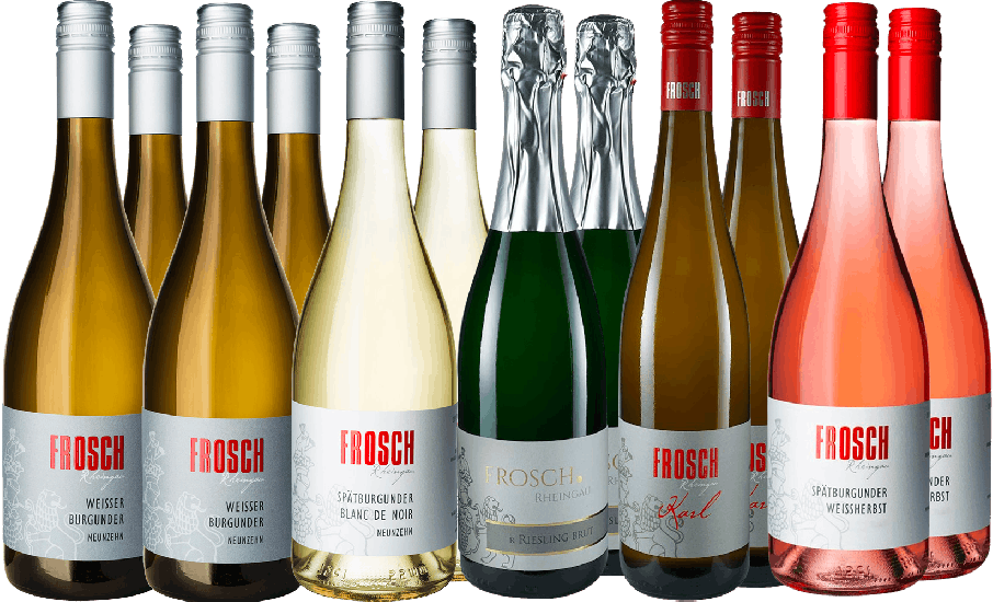 12er Fastnacht Weinpaket - Weingut Frosch