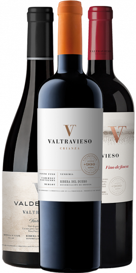 Pack Degustación Valtravieso Ribera del Duero DO - Valtravieso Bodegas y Viñedos