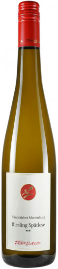 2021 Pündericher Marienburg Spätlese fruchtsüß süß Bio - Bioweingut Frank Brohl