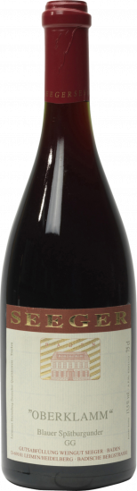 2011 Oberklamm Blauer Spätburgunder GG - Seeger