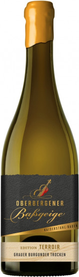 2022 Oberbergener Baßgeige Grauer Burgunder EDITION TERROIR trocken - Winzergenossenschaft Oberbergen eG