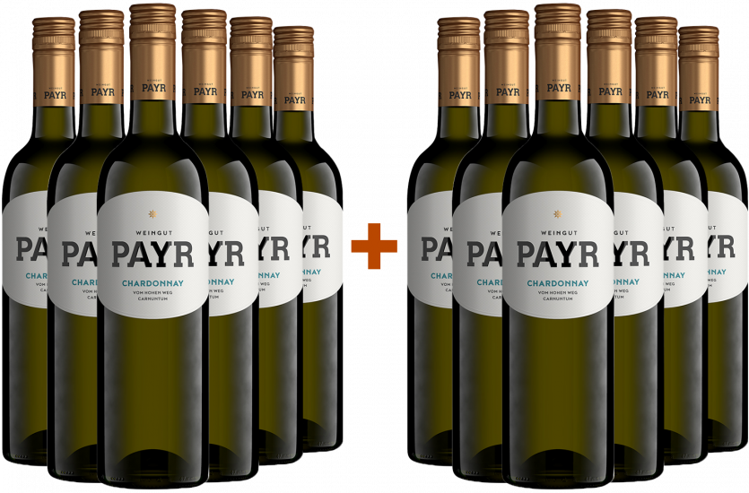 6+6 Paket Chardonnay vom Lehm Bio Bio - Bio Weingut Robert Payr