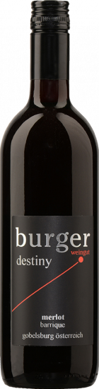 2012 Destiny Merlot Barrique trocken - Weingut & Rebschule Burger