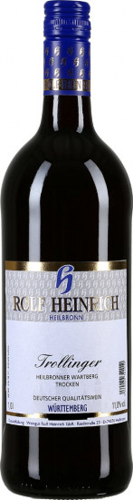 2023 Heilbronner Wartberg Trollinger trocken 1,0 L - Weingut Rolf Heinrich
