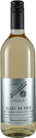 2024 BLANC DE NOIR vom Spätburgunder feinherb - Weingut Böll-Spieß