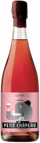 Petit Châpeau Rosé Cava DO brut nature - Vinos con amigos