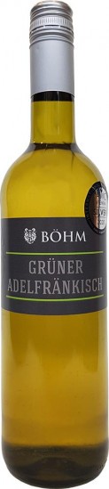 2018 Grüner Adelfränkisch feinherb - Weingut Böhm