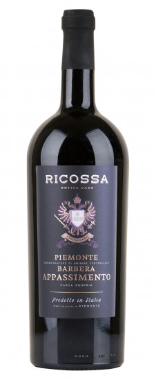 2021 Barbera Piemonte Appassimento DOC halbtrocken 1,5 L - Ricossa