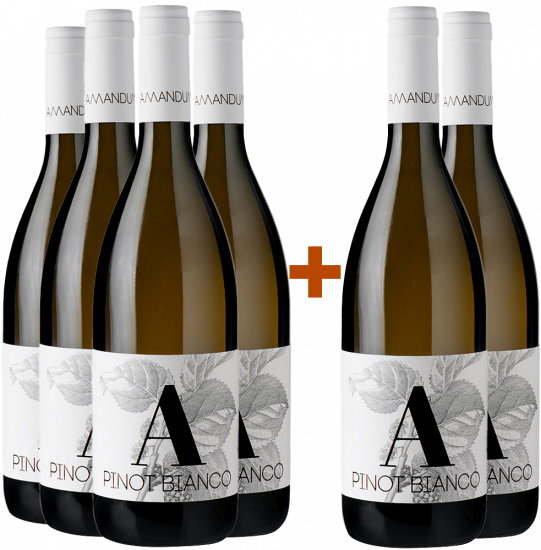 4+2 Paket Pinot Bianco Friuli Isonzo DOC - Amandum