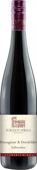 2024 Cuvée ROT Portugieser & Dornfelder halbtrocken - Weingut Burghof Oswald