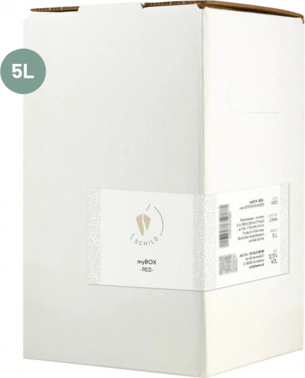 2024 myBOX -RED- Spätburgunder trocken 5,0 L - SCHILD.WEIN