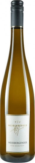 2024 Weissburgunder vom Kalkstein trocken - Weingut Weidenberger Hof