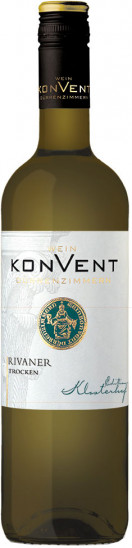 2023 Klosterhof Rivaner trocken - Weinkonvent Dürrenzimmern eG