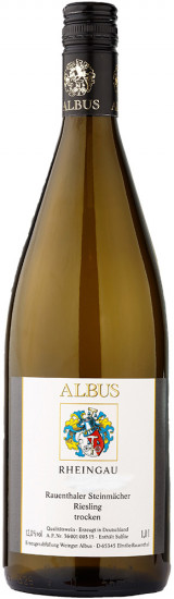 2022 Rauenthaler Steinmächer Riesling halbtrocken 1,0 L - Weingut Albus