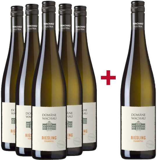 5+1 Paket Riesling Federspiel Terrassen - Domäne Wachau