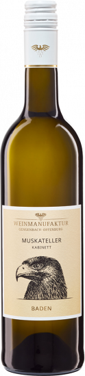 2024 Muskateller Kabinett lieblich - Weinmanufaktur Gengenbach