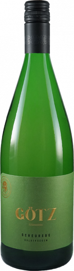 2024 Scheurebe halbtrocken Bio 1,0 L - Bioweingut Götz