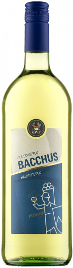 2025 VIER SCHOPPEN Bacchus halbtrocken 1,0 L - Winzergemeinschaft Franken eG