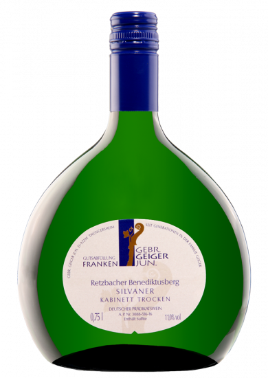 2022 Silvaner Kabinett Retzbacher Benediktusberg trocken - Weingut Gebr. Geiger jun. 