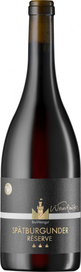 2013 Grafenberg Leingarten Spätburgunder Reserve Auslese trocken*** BIO - Weingut Weinreuter