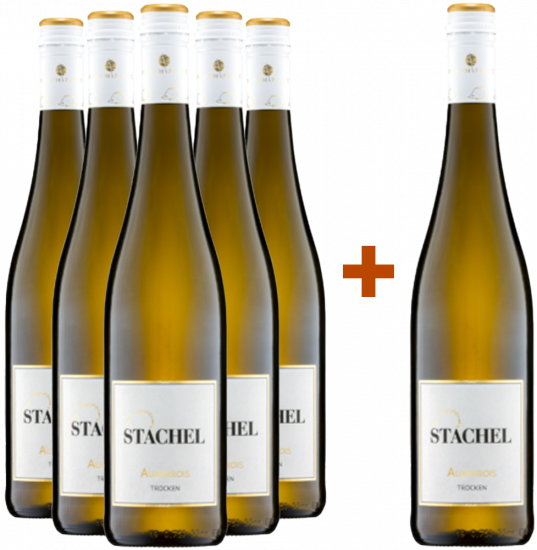 5+1 Paket Auxerrois trocken - Weingut Erich Stachel